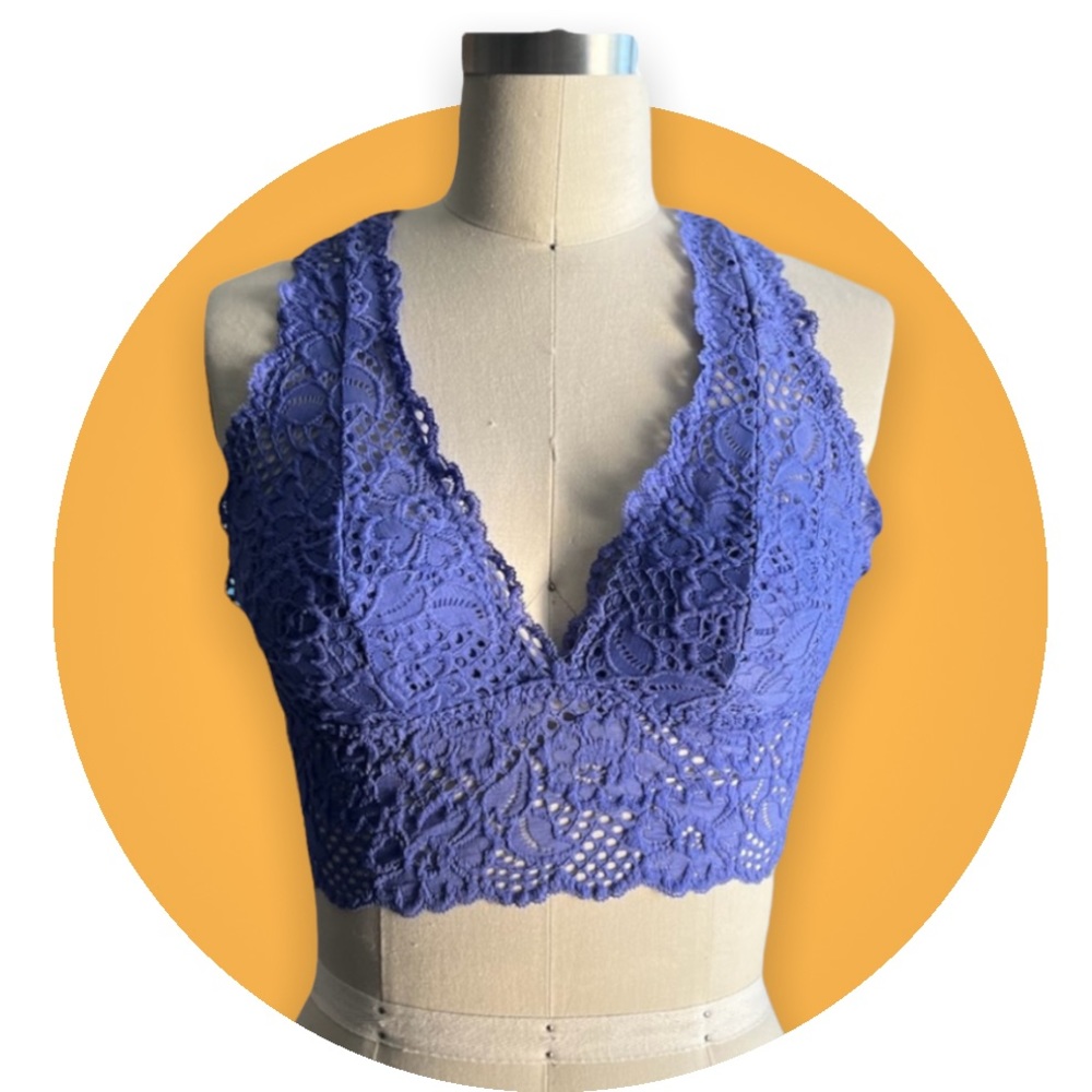 Aerie Lace Lilac Adjustable Bralette